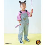 002-ヒッコリー | 阪神タイガースコラボ ライトオンスデニムサロペット 子供服 | devirock