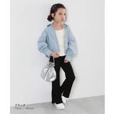 すらっと脚長 リブフレアパンツ 子供服 | devirock | 詳細画像6 