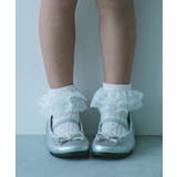 C-002-リボン2-シルバー | フォーマル バレエシューズ 子供服 キッズ 女の子 フォーマル シューズ 靴  | devirock