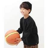 ブラック | 綿100% お洗濯してもよれにくい無地ビッグシルエット 袖リブ長袖Tシャツ | devirock