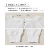 綿100% お洗濯してもよれにくい無地ビッグシルエット 袖リブ長袖Tシャツ | devirock | 詳細画像4 