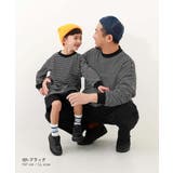 綿100% お洗濯してもよれにくいビッグシルエット 袖リブ大人ボーダー長袖Tシャ… | devirock | 詳細画像7 