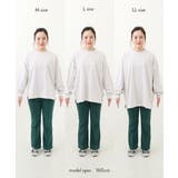 綿100% お洗濯してもよれにくいビッグシルエット 袖リブ大人ボーダー長袖Tシャ… | devirock | 詳細画像18 