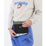 001-ブラック | 洗える ハンカチをすぐに出せる 移動ポケット | devirock