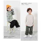 綿100% お洗濯してもよれにくい ビッグシルエット袖リブボーダー長袖Tシャツ | devirock | 詳細画像10 