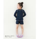 UVカット スクール用 長袖フリルラッシュガード 子供服 キッズ 女の子 | devirock | 詳細画像6