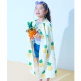 004-イエロー-パイナップル | 吸水速乾 コンパクトラップタオル 80cm | devirock