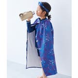 008-ブルー-星座 | 吸水速乾 コンパクトラップタオル 80cm | devirock