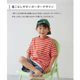綿100%お洗濯してもよれにくい ビッグシルエット ボーダー半袖Tシャツ | devirock | 詳細画像5