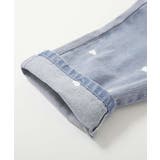 ハートと花がえらべる 刺繍 デニムワイドパンツ | devirock | 詳細画像14 