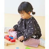 007-ハート-ブラック | どっちも前 速乾 シワになりにくいスモック | devirock