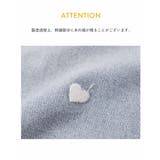 ハートと花がえらべる 刺繍 デニムショートパンツ | devirock | 詳細画像14