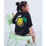 011-レモン-ブラック | 涼感サラッとメッシュ×デビラボ プリント 半袖Tシャツ | devirock
