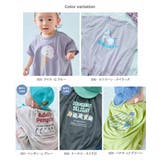 綿100％ デビラボ プリント半袖ゆったりロンパース | devirock | 詳細画像3 