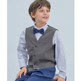 001-チャコール-BK | リバーシブル フォーマル ベスト | devirock