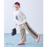 イージーウォッシュ サイドラインレース ワイドパンツ | devirock | 詳細画像6 