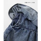 ふわっとティアード ライトオンスデニム スカパン | devirock | 詳細画像10 