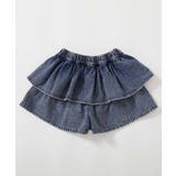 ふわっとティアード ライトオンスデニム スカパン | devirock | 詳細画像13 