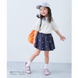 ハート刺繍 ライトオンスデニムスカッツ 子供服 | devirock | 詳細画像6 