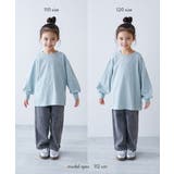 綿100％デビラボガールズ BIGシルエットプリント袖リブ長袖Tシャツ 子供服 | devirock | 詳細画像15 