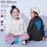 綿100% デビラボガールズ BIGシルエットプリント袖リブ長袖Tシャツ | devirock | 詳細画像1