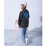 綿100% デビラボガールズ BIGシルエットプリント袖リブ長袖Tシャツ | devirock | 詳細画像14