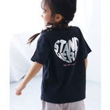 013-ハート3‐ブラック | 綿100％ デビラボ×きらっとメタリック ガールズBIGシルエットプリント半袖T… | devirock