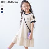 サイドライン ティアード 半袖ワンピース | devirock | 詳細画像1