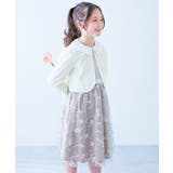 002-花-ライラック | フォーマル 華やかレースドレス 2点セット | devirock