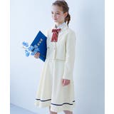 002-オフホワイト | フォーマル ガールズ スカート | devirock