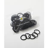 001-ブラック | ぎざぎざ ヘアゴムセット 子供服 | devirock