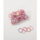 004-ピンク系 | ぎざぎざ ヘアゴムセット 子供服 | devirock