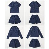 UVカット 女児 セパレートTシャツ&パンツ型スクール水着 | devirock | 詳細画像13 