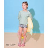 UVカット フリルがかわいいラッシュ水着 セットアップ | devirock | 詳細画像6 