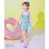 ティアードフリル UVカット ワンピース風セパレート水着 | devirock | 詳細画像5