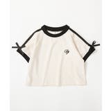 リボン付き サイドライン ミニ丈半袖Tシャツ | devirock | 詳細画像11