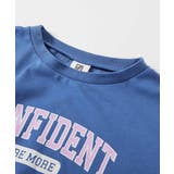 裾チュール切り替え ロゴチュニック 長袖Tシャツ | devirock | 詳細画像6 