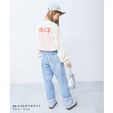 綿100％大人デビラボ プリント袖リブ長袖Tシャツ 子供服 | devirock | 詳細画像15 