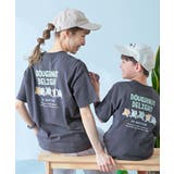 009-ドーナツ-スミクロ | 綿100％デビラボ 大人 プリント半袖Tシャツ | devirock