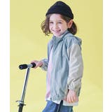 006-ミストブルー-Lグレー | 水はじく 撥水ナイロン フードが収納できるウインドブレーカー | devirock