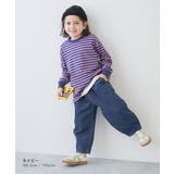 ストレッチデニム ルーズタックパンツ 子供服 | devirock | 詳細画像6 