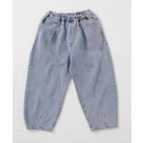 ストレッチデニム ルーズタックパンツ 子供服 | devirock | 詳細画像13 