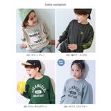 綿100％ デビラボ BIGシルエットプリント袖リブ長袖Tシャツ | devirock | 詳細画像2 