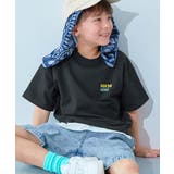 003-ロゴ2-ブラック | 綿100％デビラボ BIGシルエット プリント半袖Tシャツ | devirock