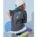 012-バナナ‐スミクロ | 綿100％デビラボ BIGシルエット プリント半袖Tシャツ | devirock