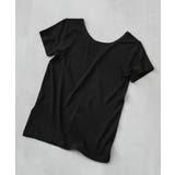 011-半袖-ブラック | えらべる袖丈 どっちも前 インナーシャツ | devirock