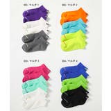 3足セット ネオンカラーメッシュ切り替え スニーカー丈ソックス | devirock | 詳細画像2 