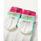 3足セット ネオンカラーメッシュ切り替え スニーカー丈ソックス | devirock | 詳細画像14 