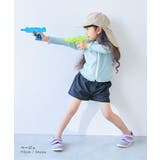 気化熱のチカラでひんやり 日よけ付きキャップ 子供服 | devirock | 詳細画像8 