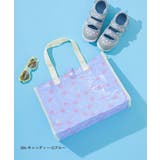 中身が見えにくい 総柄プールバッグトート 子供服 | devirock | 詳細画像6 